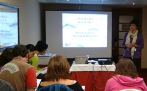 Exposición de contenidos teóricos Ansiedad y Estrés, Técnicas de Relajación, Nivel 1.